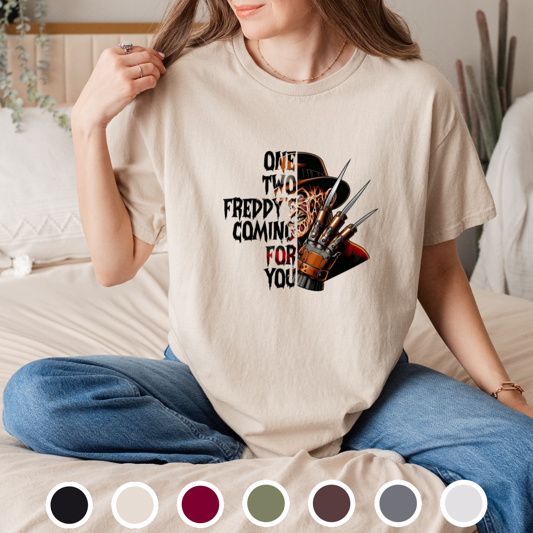 One Two Freddy's Coming For You - Tee