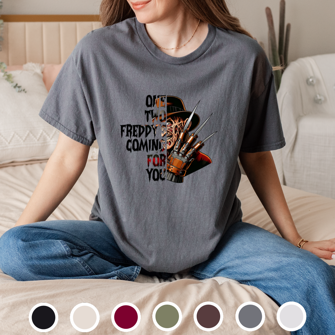 One Two Freddy's Coming For You - Tee