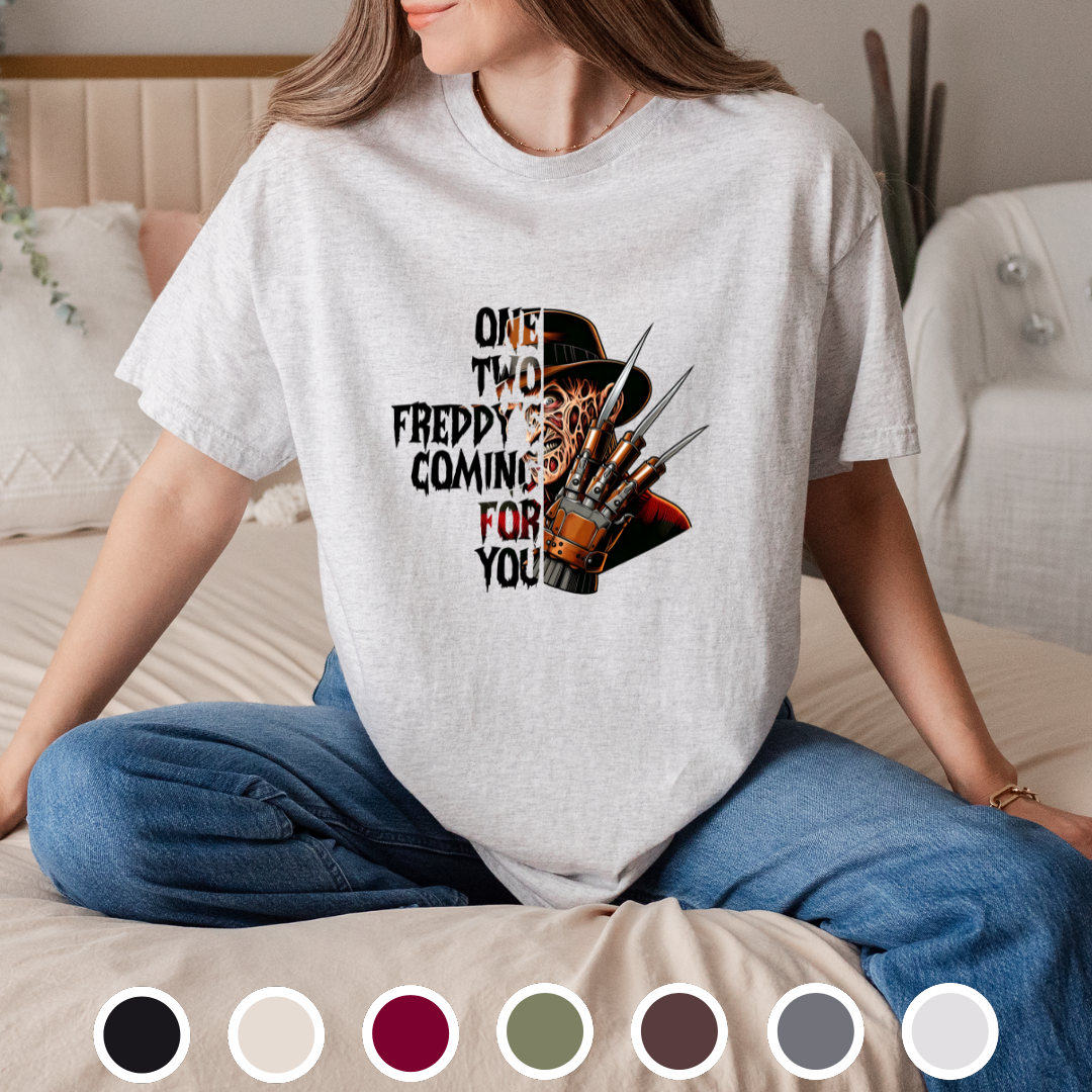 One Two Freddy's Coming For You - Tee