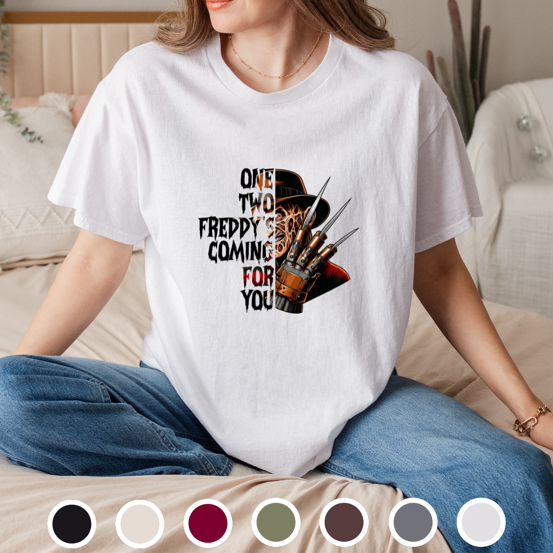 One Two Freddy's Coming For You - Tee