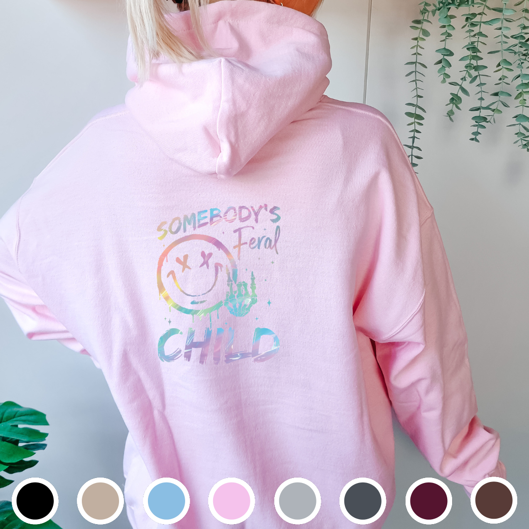 Somebody's Feral Child - Hoodie