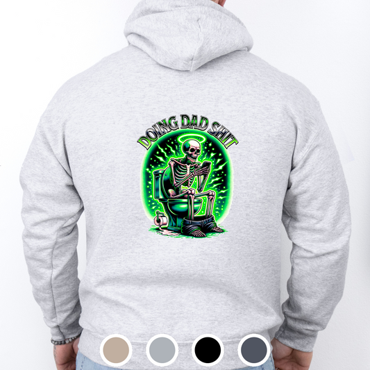 Doing Dad Shit Green - Hoodie