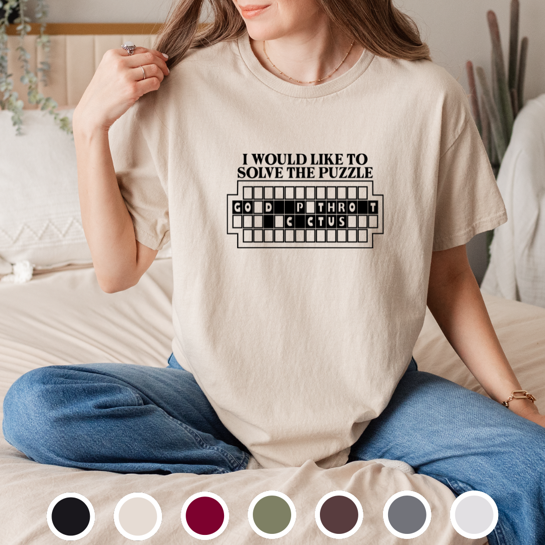 I Would Like To Solve The Puzzle - Tee