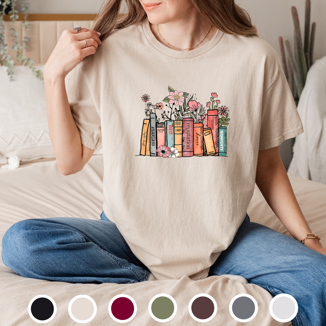 T.Swift Eras Books - Tee