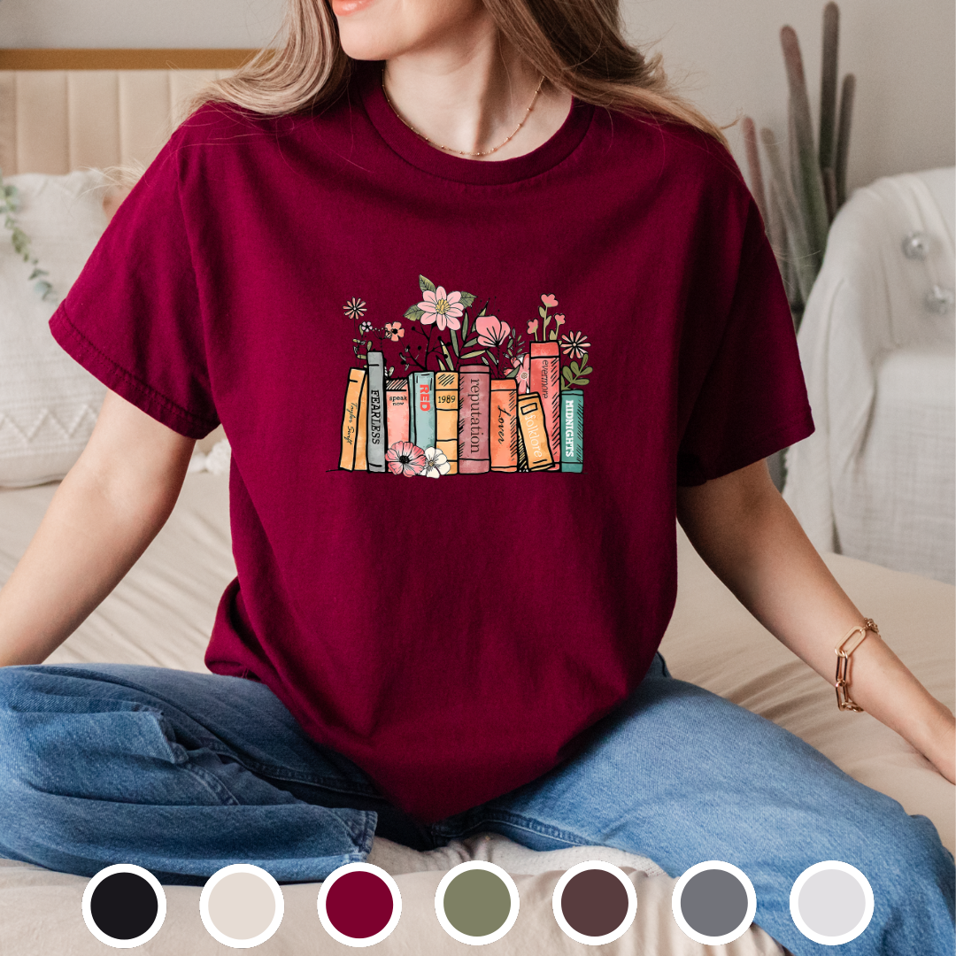 T.Swift Eras Books - Tee