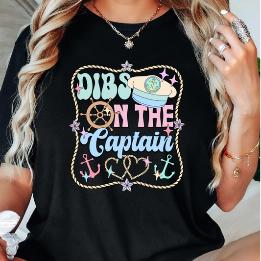 Dibs on the Captain - Black