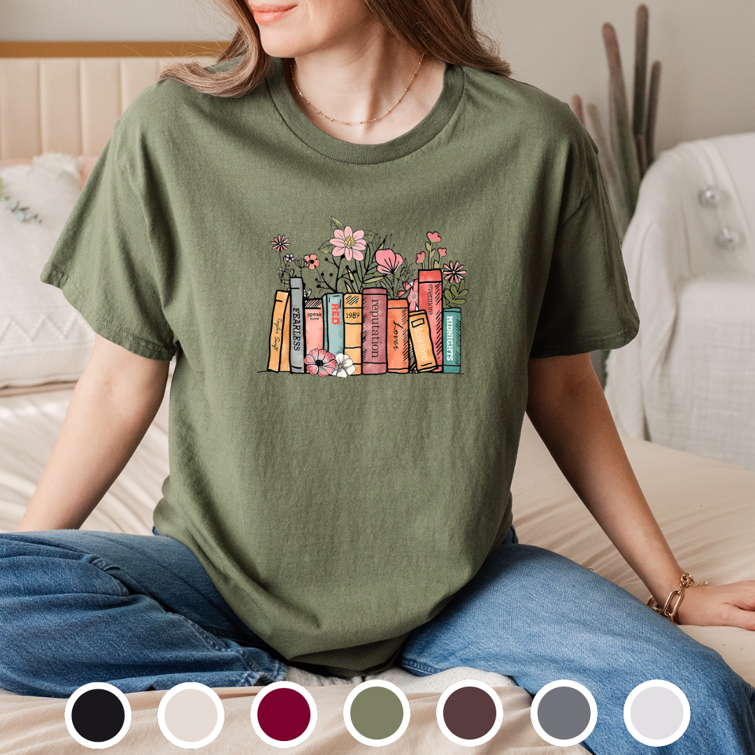 T.Swift Eras Books - Tee