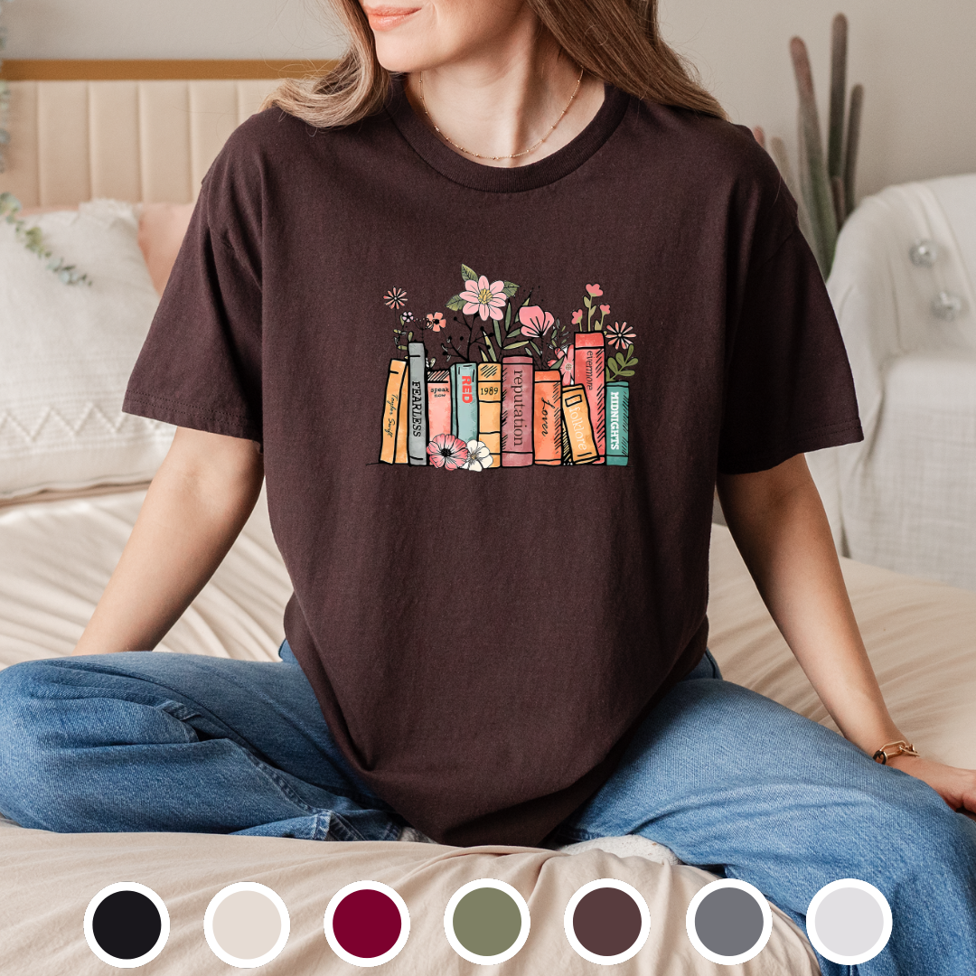 T.Swift Eras Books - Tee