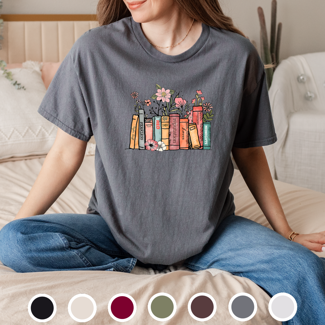 T.Swift Eras Books - Tee