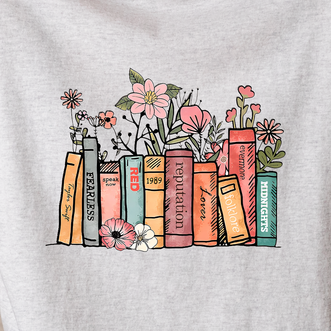 T.Swift Eras Books - Tee